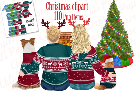 Christmas Bundle Clipart: Xmas Family Illustrations Review