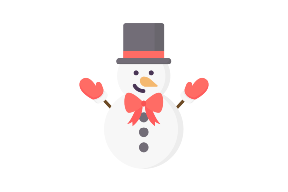 Christmas Snowman Vector-127: Premium Illustrations
