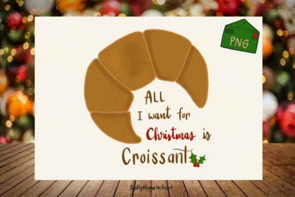Croissant PNG Clipart Christmas Food Illustrations