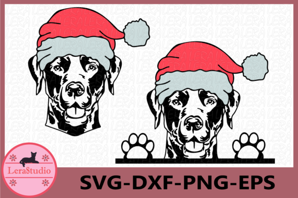 Labrador Retriever, Christmas Illustrations Review