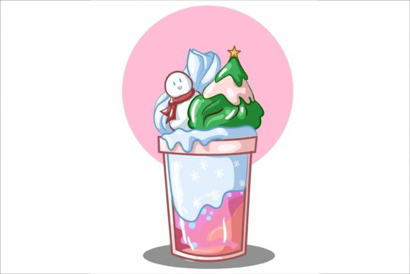 Review: Ice Cream Blue Christmas Illustration for Stitchers