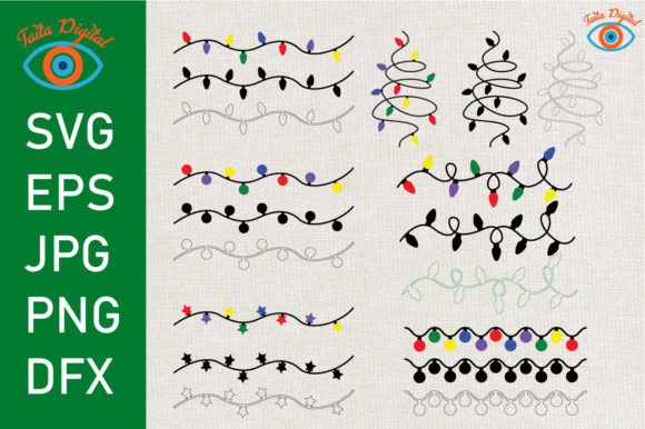 Review: Silhouette Christmas Lights SVG Bundle for Embroidery