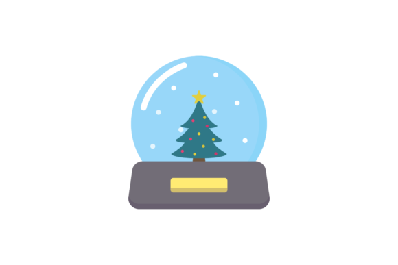 Reviewing Christmas Snow Globe Vector-82 for Holiday Stitching