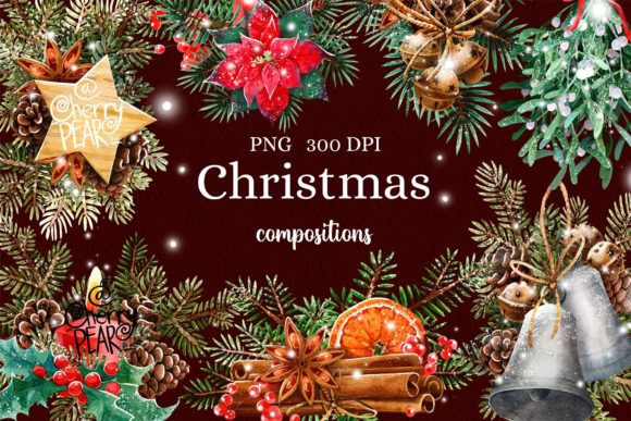 Watercolor Christmas Clipart Review for Illustrations